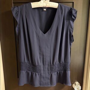 Tommy Hilfiger Navy Blue Women's Top